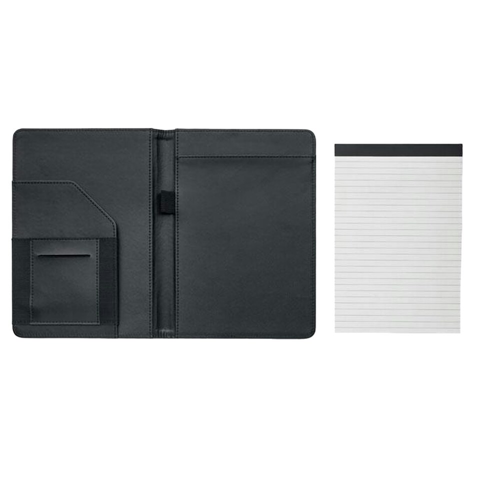 image 1 of MidOcean Folio RPET A5 Portfolio - Black - One Size