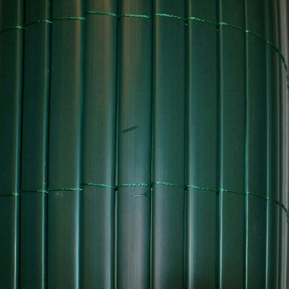 image 1 of Primrose Artificial Green Bamboo Cane Garden Privacy Screening Roll 4m x 2m