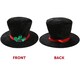 image 5 of Deluxe Snowman Fat Suit with Carrot Nose | White | One Size