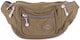 image 2 of Lorenz Womens Crinkled Nylon Bum Bag / Waist Bag / Money Holder (Taupe) | Green | Green
