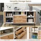 image 6 of COSTWAY TV Stand for TVs 65 Inches Modern Entertainment Center White