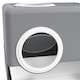image 9 of PawHut Enclosed Cat Litter Tray with Lid, Front Entry, Top Exit, Scoop - Grey