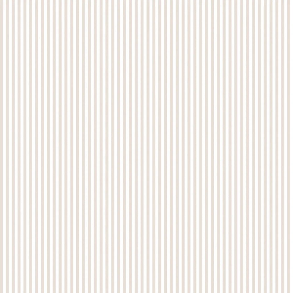image 1 of Pin Stripe Wallpaper in Stone | Grey | Stone