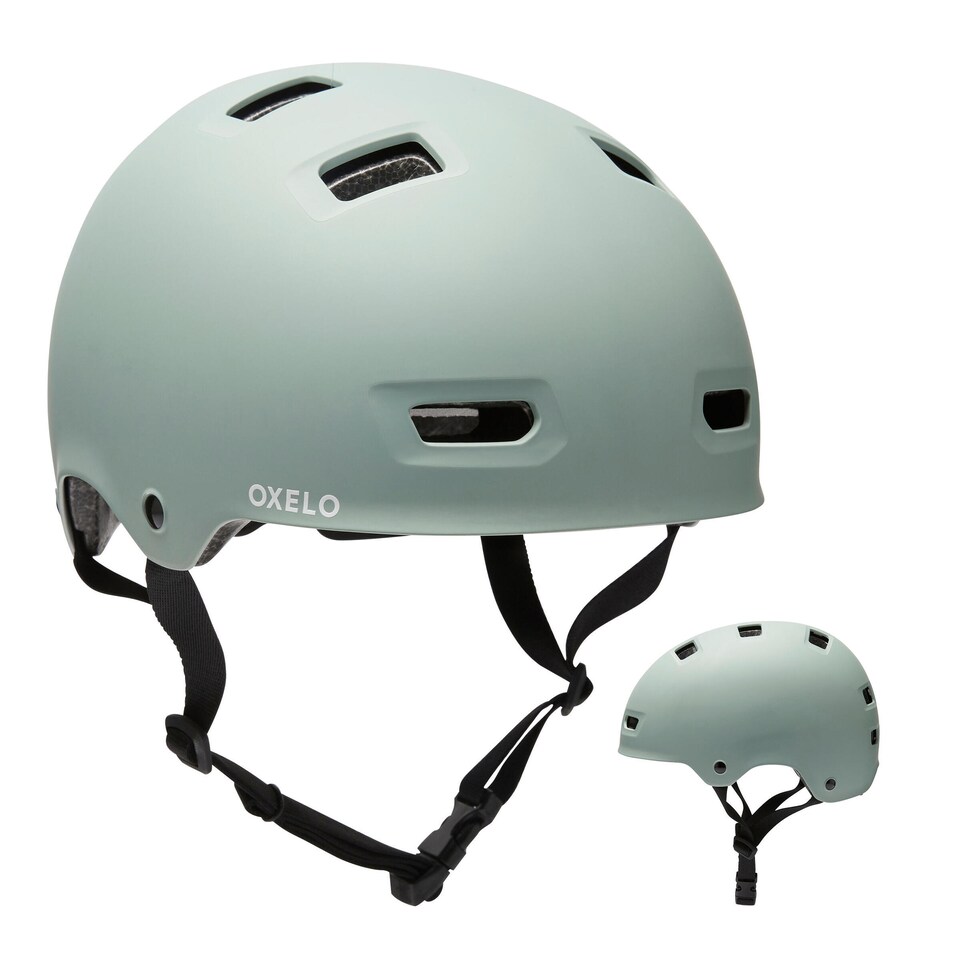 image 1 of Decathlon Inline Skating Skateboarding Scootering Helmet MF500