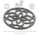 image 2 of Zeal Mini Silicone Heritage Circular Trivet, 13cm, Elephant Grey