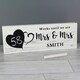 image 8 of Personalised Rustic Chalk Countdown Wooden Mantel Decoration