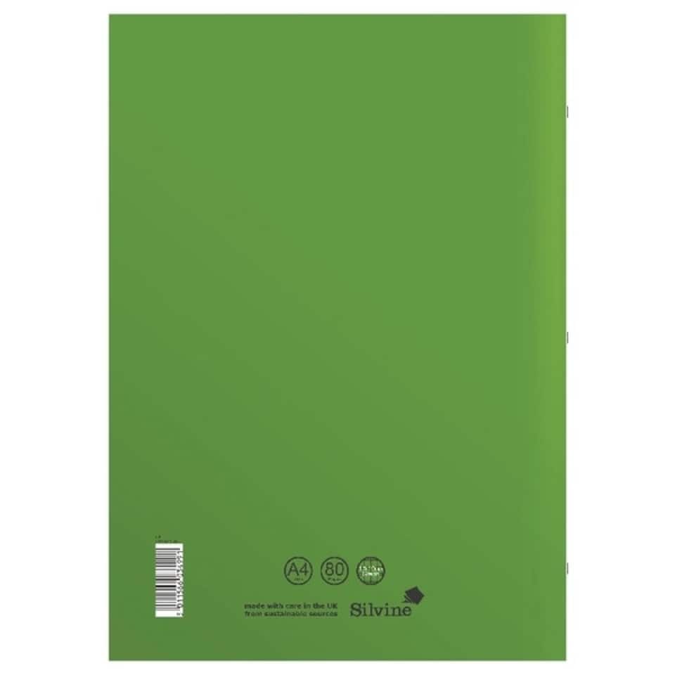 image 1 of Silvine A4 Laboratory Book 1,5,10mm Graph & 7mm Feint