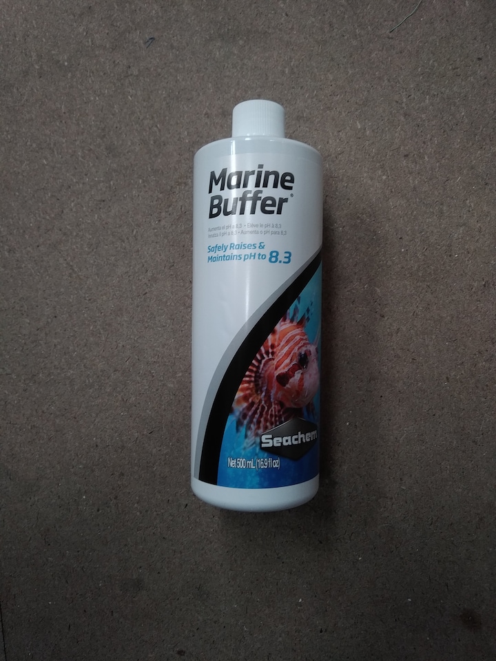 image 1 of Seachem Marine Buffer Liquid 500ml | Clear