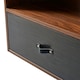 image 5 of Teamson Home Henry Wooden Coffee Table & Storage, Modern Rectangular End Table with Drawers for Living Room, Reception Room or Study, Walnut Brown