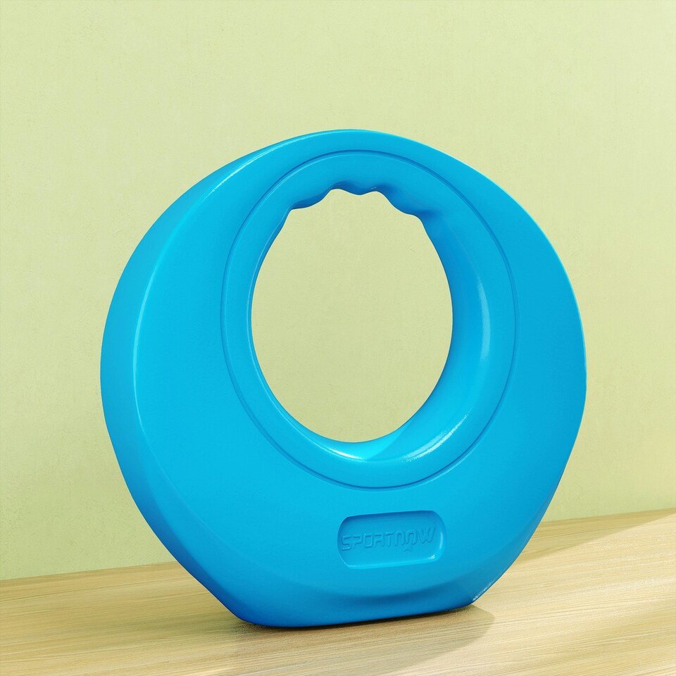 image 1 of SPORTNOW Kettlebell for Weight Lifting, Strength Training Blue | 10
