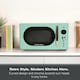 image 3 of Hamilton Beach 20L Retro Mint Microwave