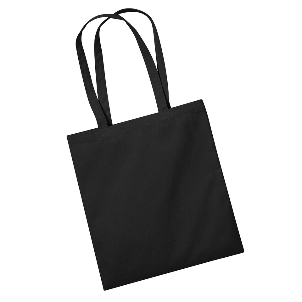 image 1 of Westford Mill EarthAware Organic Bag For Life Tote Bag - Black - One Size | Black
