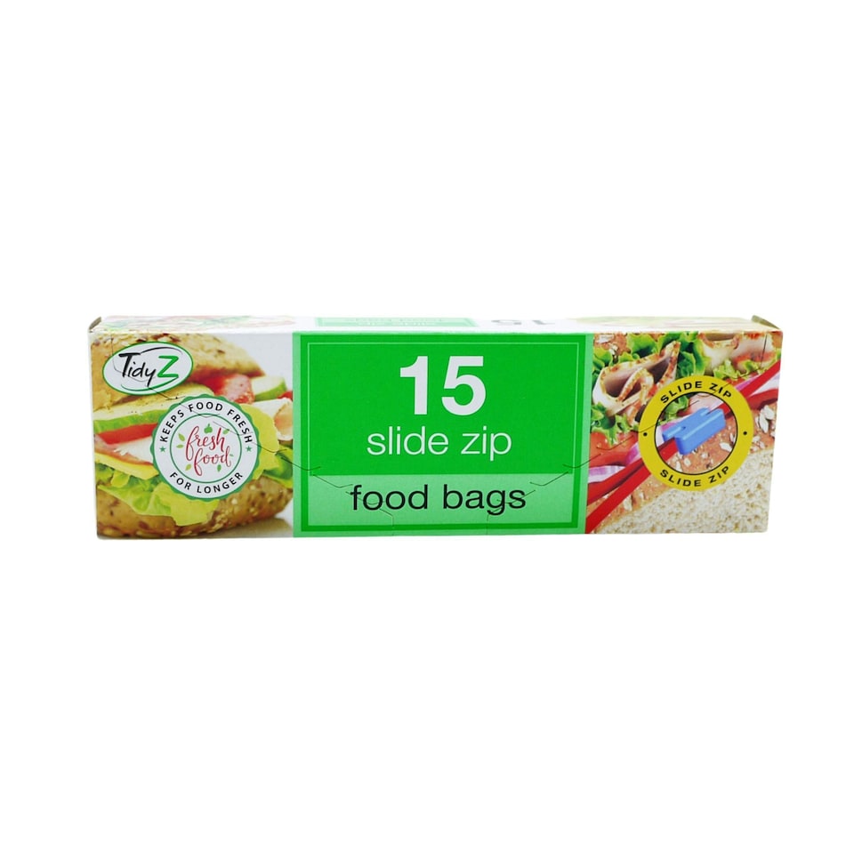 Tidyz Food Bagsslide Zip