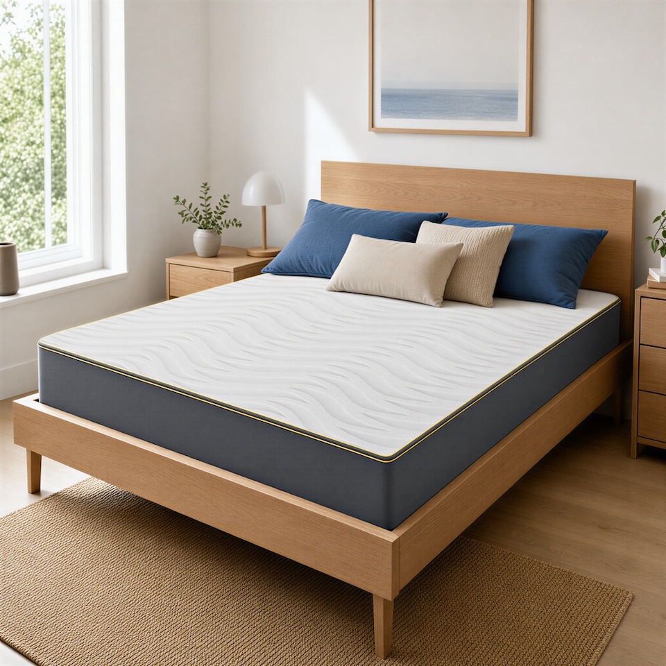 image 1 of Visco Therapy Memory Foam Mattress 24cm - Medium Comfort, UK Made