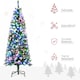 image 3 of HOMCOM 5FT Prelit Artificial Xmas Tree Holiday Décor w/ 250 Colourful LED Light