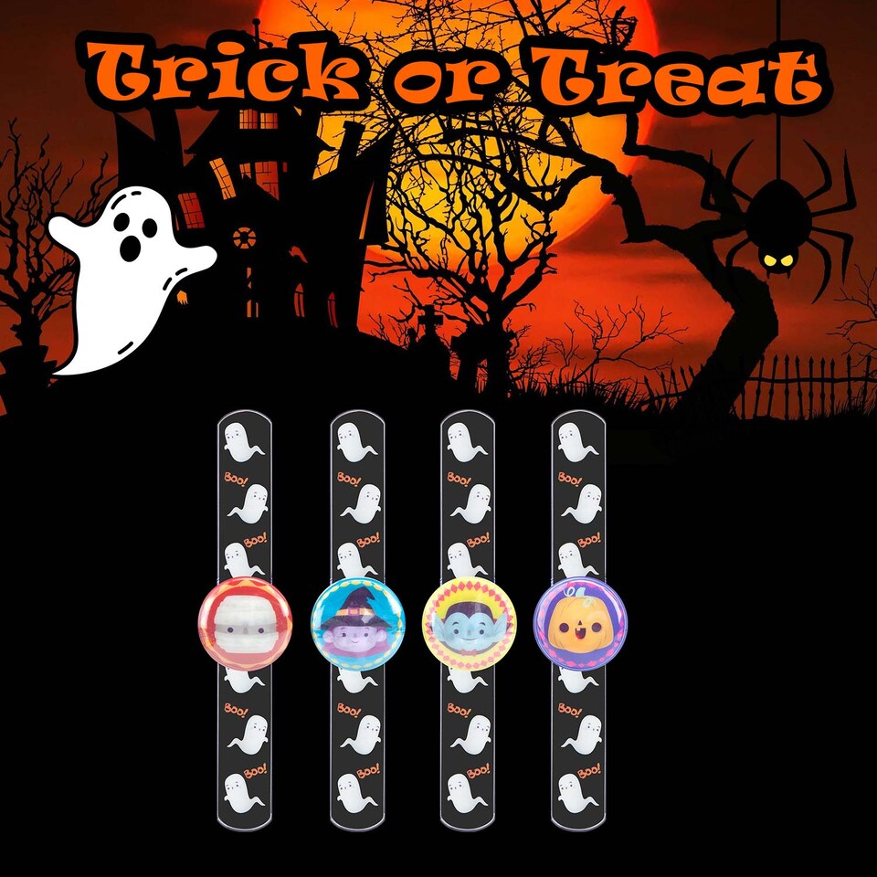 image 1 of PMS Halloween Snap Band - Mystery Bag Multicolour