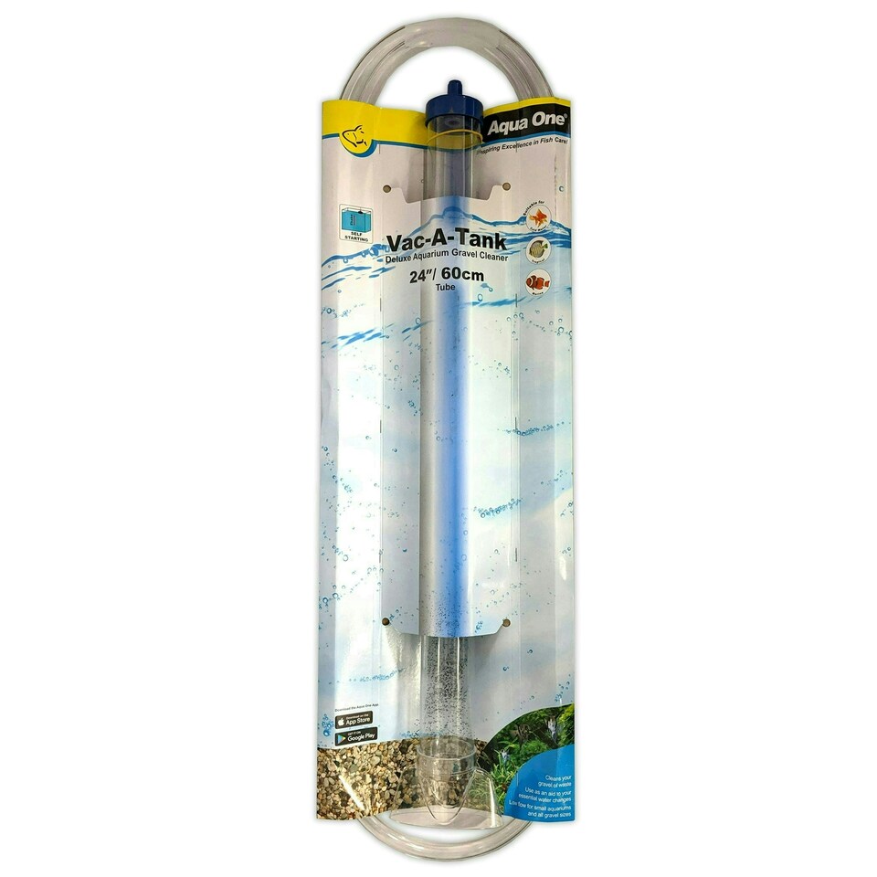 image 1 of Aqua One Vac-A-Tank Gravel Cleaner Syphon White