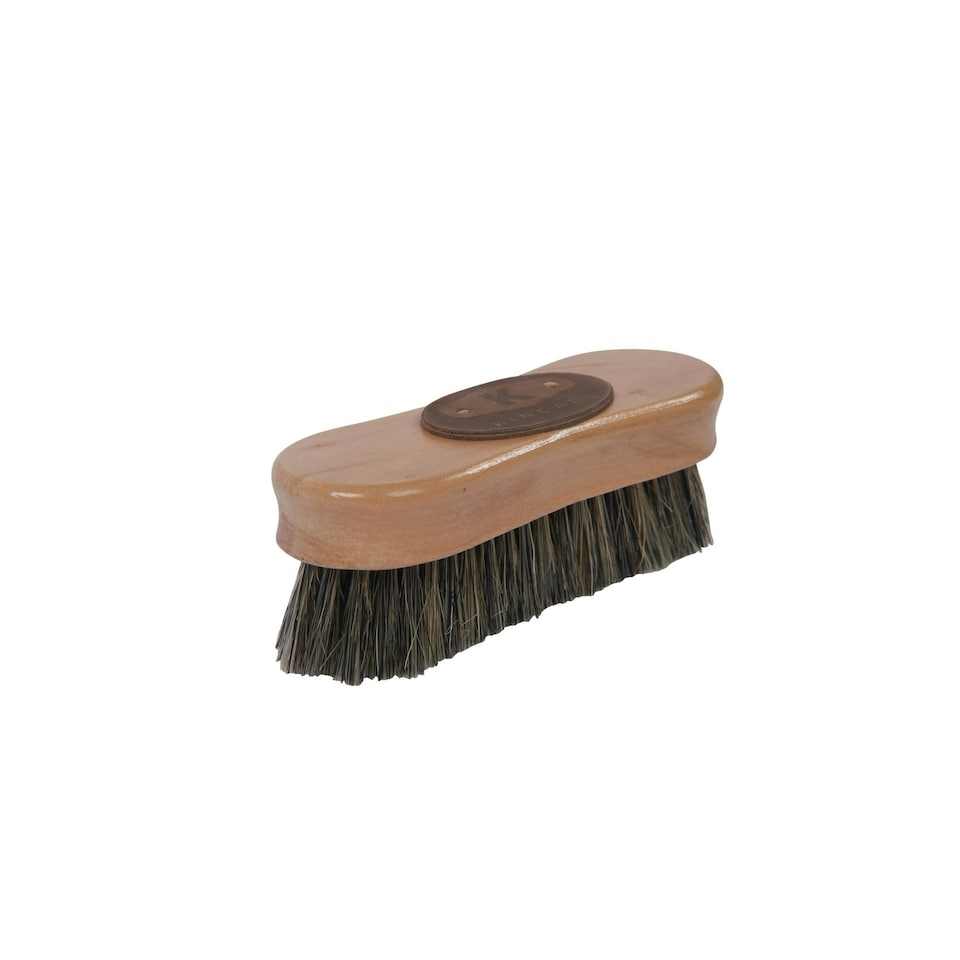 Kincade Wooden Deluxe Pig And Horse Bristle Face Brush - Natural - One Size
