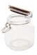 image 3 of Luca Square 1050ml Glass Jar With Champagne Lid