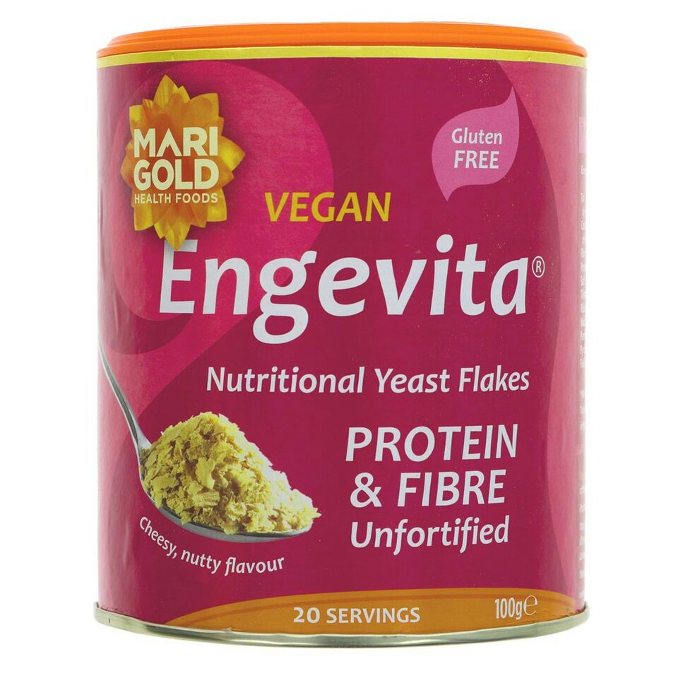 image 1 of Engevita Protein & Fibre Yeast Flakes 100g (Marigold)