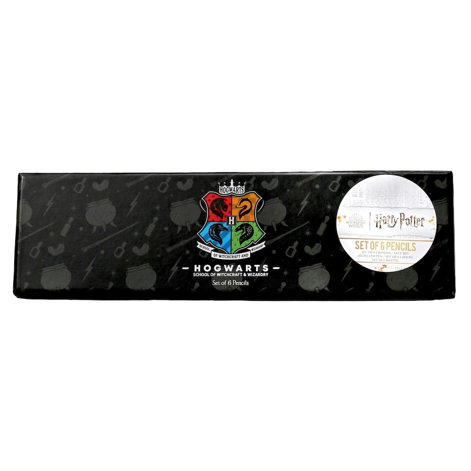 image 1 of Pencils Set of 6 - Harry Potter (Symbol Revival)