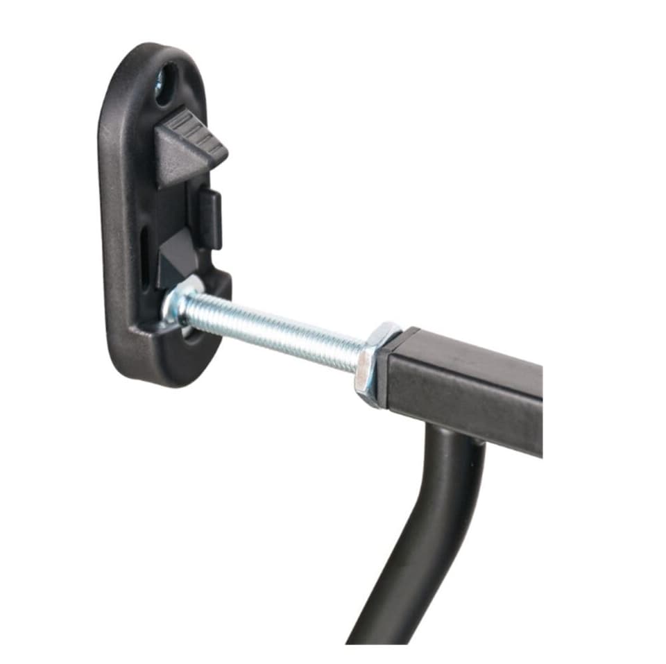 image 1 of Safetots Eco Screw Fit Baby Gate, Grey, 70cm - 80cm,  Stair Gate for Toddler and Baby, Screw Fit Safety Barrier