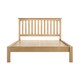 image 7 of Dunkeld Solid Wooden Oak Low Footboard Shaker Style Bed Frame (Double)