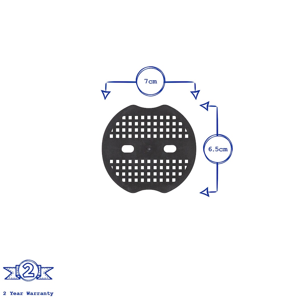 image 1 of Harbour Housewares Weed Membrane Peg Plates - 7cm - Pack of 20