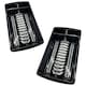 image 2 of 1 x High Grade Black Dish Drainer Rack Utensil Holder Plate & Cutlery Drying Rack Black