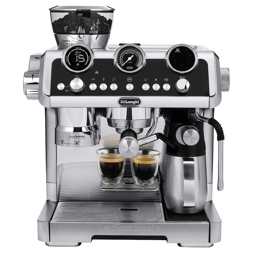 image 1 of Delonghi La Specialista Maestro Bean to Cup Manual Coffee Machine, Silver