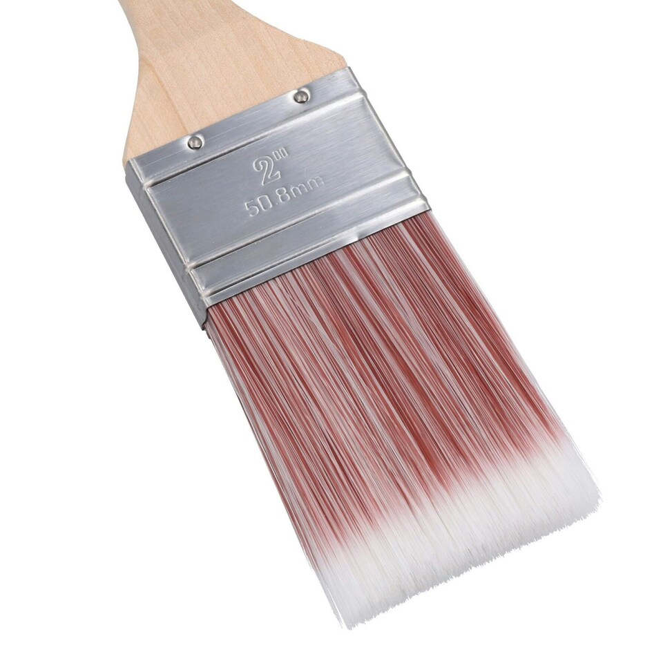 image 1 of 2" Synthetic Paint Brush Painting + Decorating Brushes With Wooden Handle 1pk