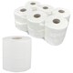 image 2 of 12 x White Embossed Centrefeed Rolls Multipurpose Kitchen Restaurants Paper Towels
