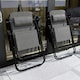 image 6 of Garden Vida Set of 2 Zero Gravity Chairs - Grey