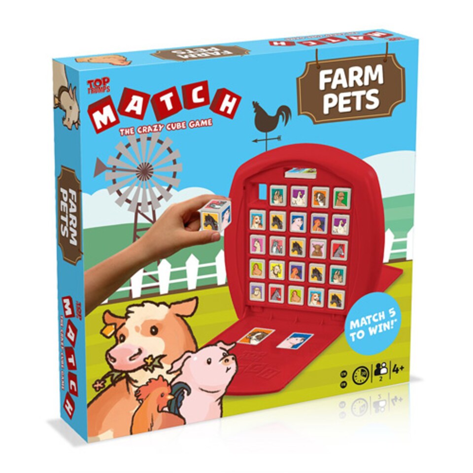 Farm Pets - Top Trumps Match
