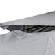 image 9 of Outsunny 3 x 3m Gazebo Canopy Roof Replacement Top Cover Spare Part Light Grey Top Cover Only