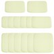 image 9 of Outsunny Garden Rattan Sofa Set Polyester Cover Replacement No Cushion 