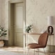 image 2 of Belgravia Carmella Floral Textured Vinyl Wallpaper - Green - 10m x 53cm Green