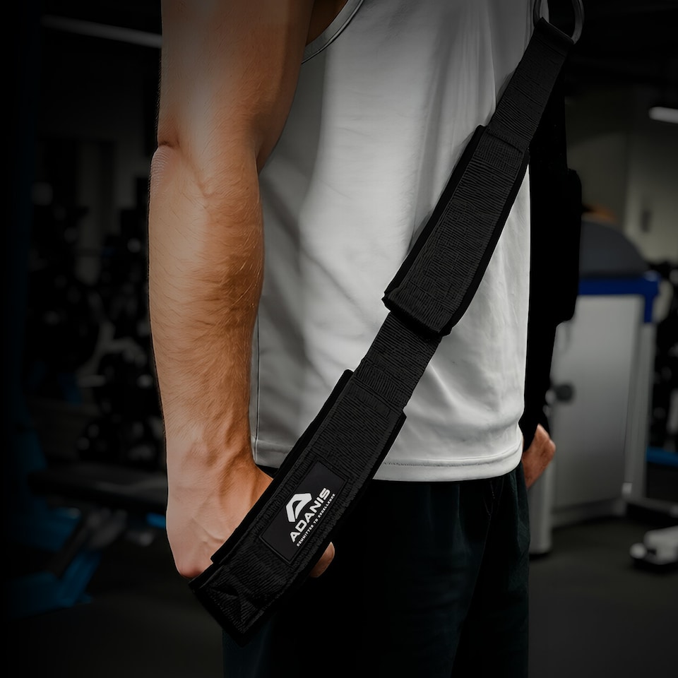image 1 of Adanis Triceps Rope Cable Attachment, Padded Non-Slip Grip