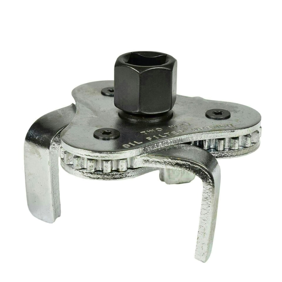 image 1 of Oil Filter Remover Removal Wrench 3 Legged 3/8" And 1/2" Drive 63mm - 102mm