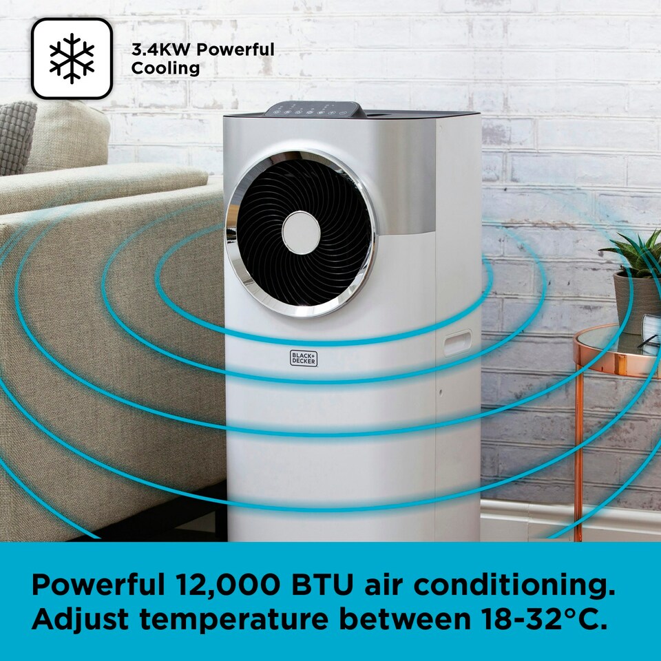 image 1 of Black and Decker BXAC40008GB 12000 BTU Air Conditioner