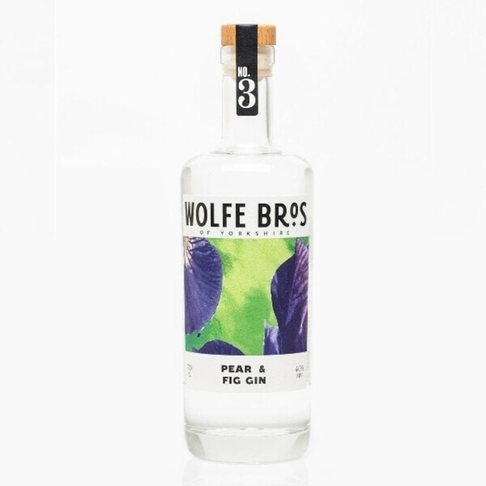image 1 of Wolfe Bros Pear & Fig Gin | Clear | 1