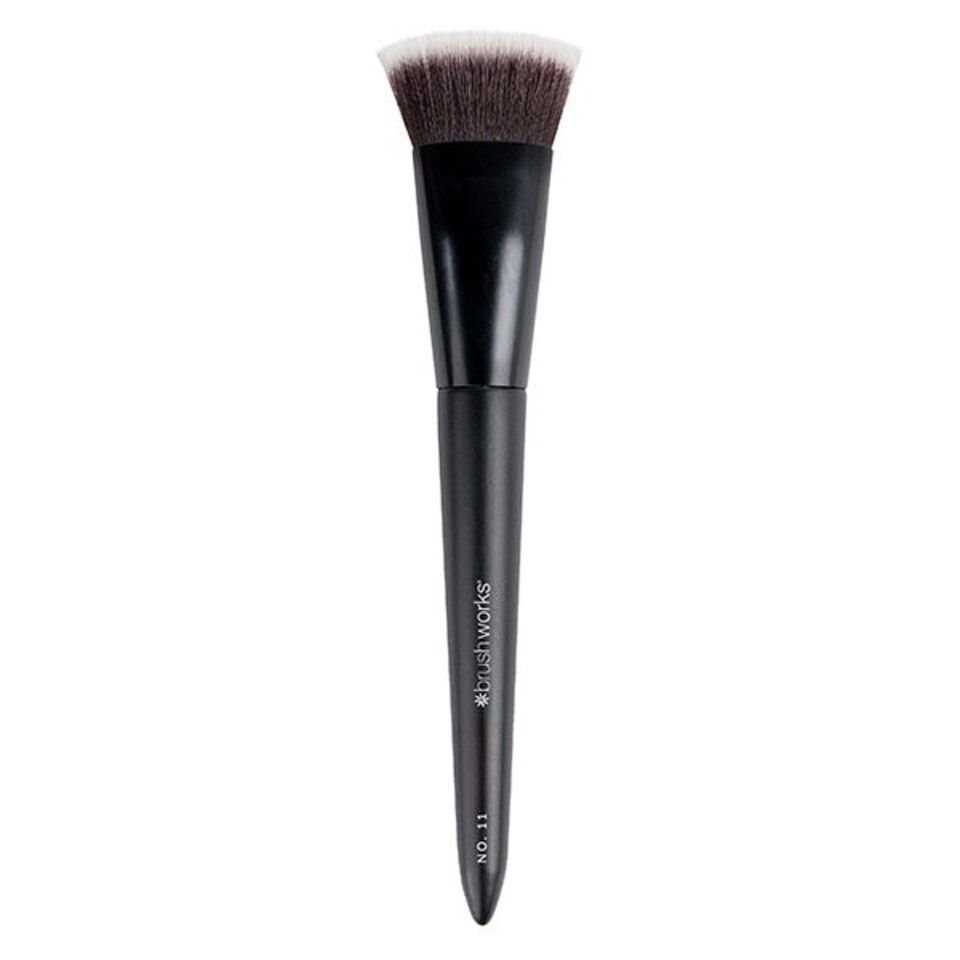 image 1 of Brushworks No. 11 Flat Top Contour Brush