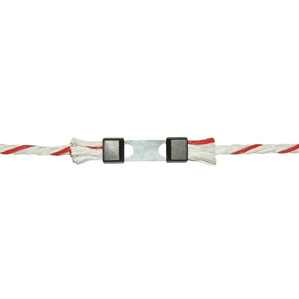 image 1 of Corral Rope Connector Galvanised Litzclip - May Vary - 5mm x 10 Pack