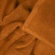 image 3 of Luxury Zero Twist Egyptian Cotton Bath Towels 70 x 120cm - Pack of 2 Orange | Caramel | Bath towel