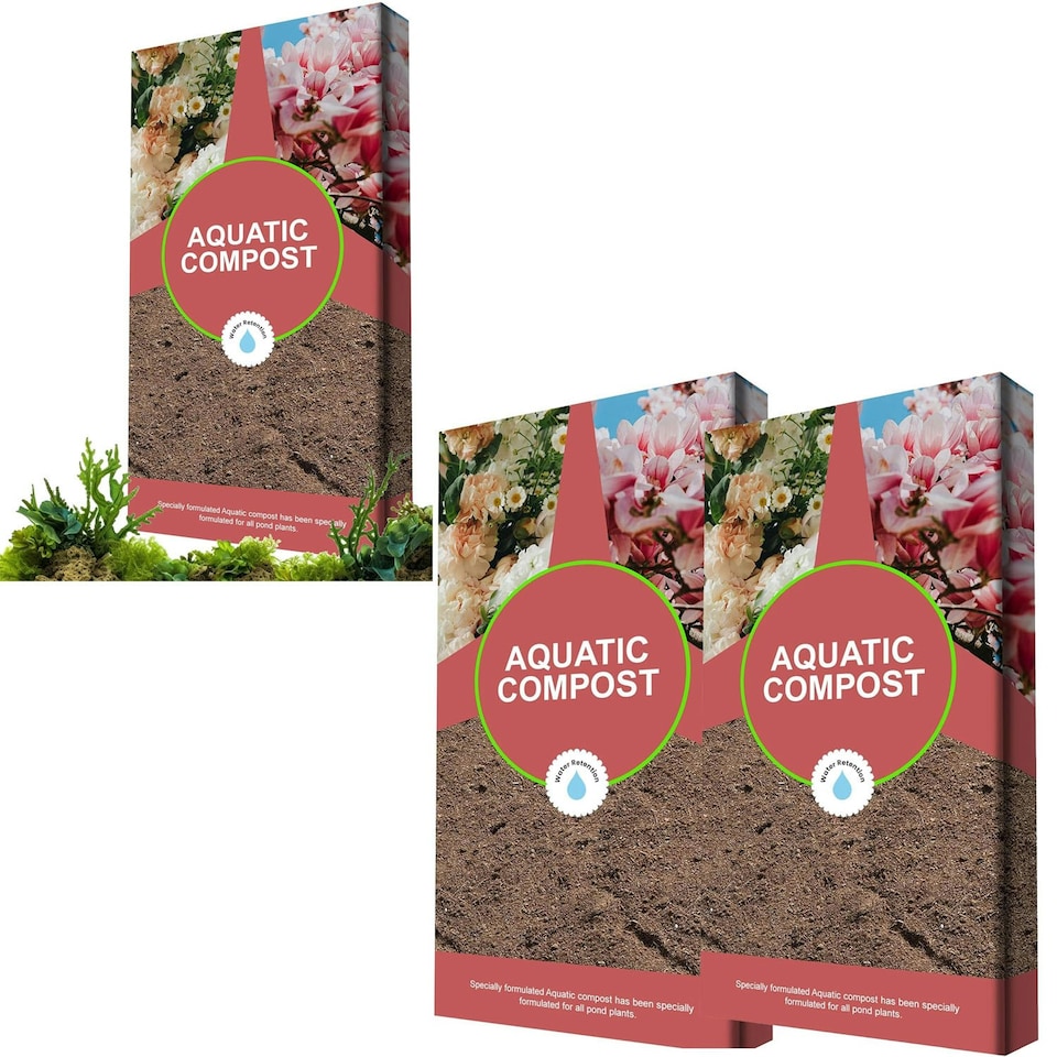 image 1 of 20 Litres Nutrient-Rich Aquatic Compost With Loam & Grit For Floating, Submerged & Marginal Water Plants
