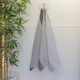 image 6 of Nicola Spring Cotton Tea Towels - 70cm x 50cm - Grey Pinstripe - Pack of 4
