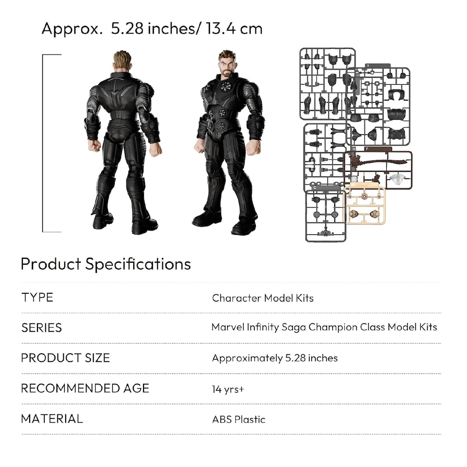 image 1 of Blokees Marvel Infinity Saga Champion Class Model Kit
