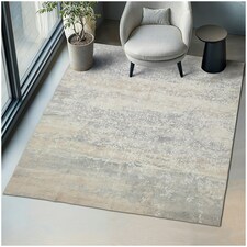 Washable Rug Dalia - various sizes, faded pattern, easy-care short pile, non-slip Cream | 274 x 200 cm
