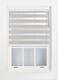 image 2 of FURNISHED Day and Night Roller Blinds Zebra Window Shades Made to Measure (W)180cm x (L)165cm | Grey | Grey | (W) 180cm x (L) 165cm