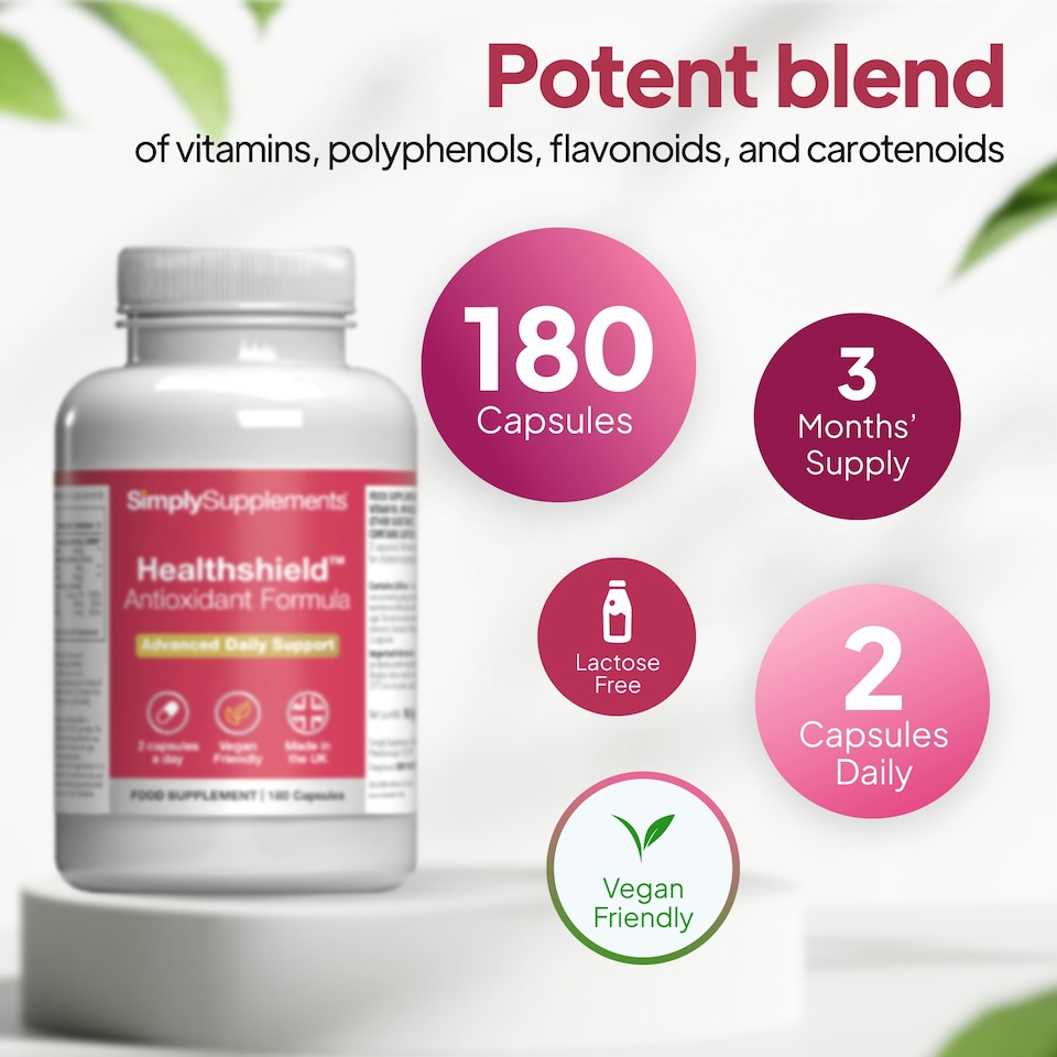 image 1 of HealthShield Antioxidant Formula - 180 Capsules